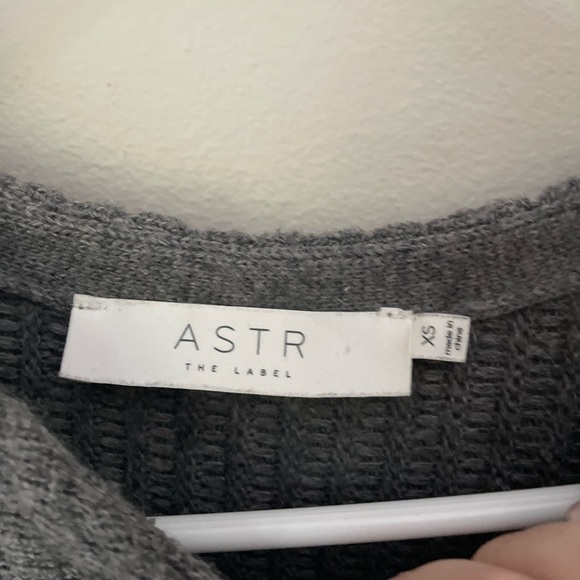 ASTR Wool Blend Dolman Sweater Mini Dress Size XS - Picture 4 of 7